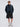 Overshirt in Nylon con Imbottitura Blu