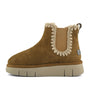 MOU-Stivaletto Chelsea in Montone Cognac-TRYME Shop
