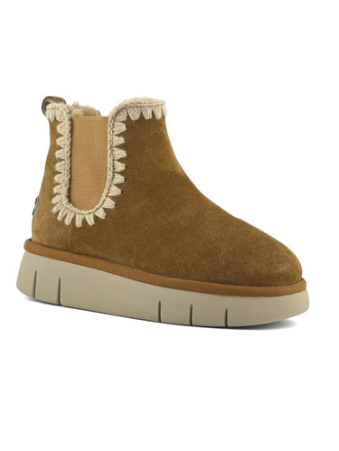 Stivaletto Chelsea in Montone Cognac