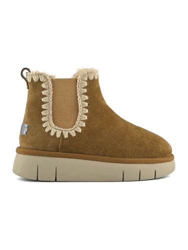 Stivaletto Chelsea in Montone Cognac