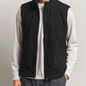 SNOW PEAK-Gilet Traspirante con Polartec Nero-TRYME Shop