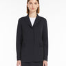 MAX MARA MM-Blazer Monopetto in Jersey Tecnico Blu-TRYME Shop