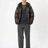 GOLDWIN-Parka in Piuma Crystallite Down Parka Espresso-TRYME Shop