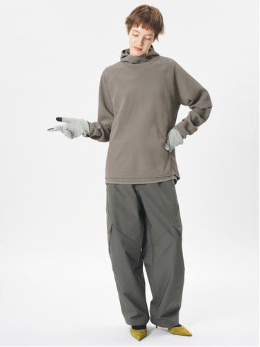 Pantaloni Cargo con Struttura Articolata Asfalto