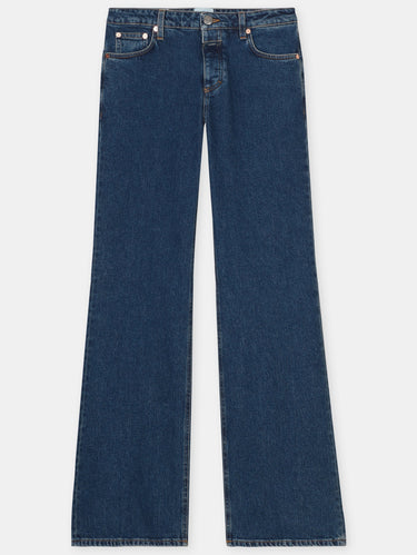 Jeans Slim Fit Gamba Svasata Blu Indaco