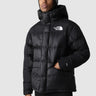 THE NORTH FACE-Piumino con Cappuccio Color Block Himalayan Nero-TRYME Shop