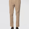 BRIGLIA 1949-Pantaloni Easy Fit con Pences Beige-TRYME Shop