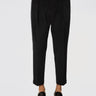 BRIGLIA 1949-Pantaloni in Drill di Cotone con Pinces Nero-TRYME Shop