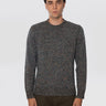BARENA VENEZIA-Maglione Melange Mix in Lana Bosco-TRYME Shop