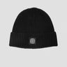 STONE ISLAND-Berretto in Lana Certificata Nero-TRYME Shop