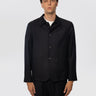 BARENA VENEZIA-Overshirt in Flanella di Lana Vergine Blu-TRYME Shop