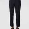 BARENA VENEZIA-Pantaloni in Fresco Lana con Pinces Blu-TRYME Shop