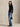 Maglia a Trecce in Misto Cashmere Nero