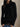 Maglia a Trecce in Misto Cashmere Nero