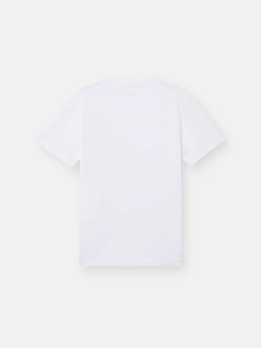 T-Shirt aus weißem Baumwoll-Jersey