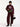 Felpa Girocollo in Cotone con Stampe Bordeaux