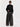 Maglia in Pizzo e Volant Nero