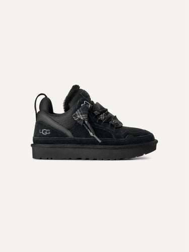 Lowmel-Sneaker aus schwarzem Wildleder