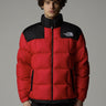 THE NORTH FACE-Giaccone Corto Trapuntato in Piuma Lhotse Rosso-TRYME Shop