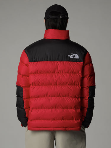Giaccone Color Block Imbottito Limbara Rosso