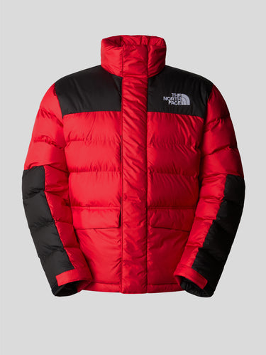 Giaccone Color Block Imbottito Limbara Rosso