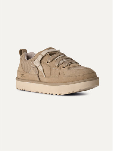 Men's Lo Lowmel Suede Sneakers Sesame