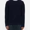 CLOSED-Maglia Girocollo a Coste Blu-TRYME Shop