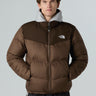 THE NORTH FACE-Piumino Squadrato Saikuru da Uomo Marrone-TRYME Shop