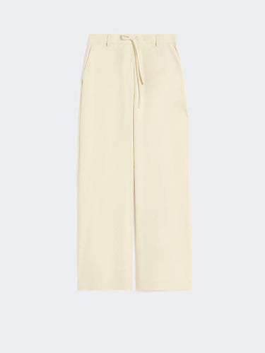 Ivory Technical Jersey Pants