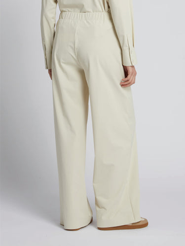 Ivory Technical Jersey Pants