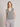 Gilet in Maglia con Bottoni Grigio Melange