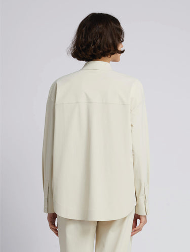 Ivory Technical Texture Shirt