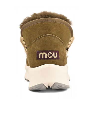 Stivaletto in Montone Speed Eskimo Sneakers Verde