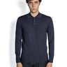 BARENA VENEZIA-Polo in Maglia Blu-TRYME Shop