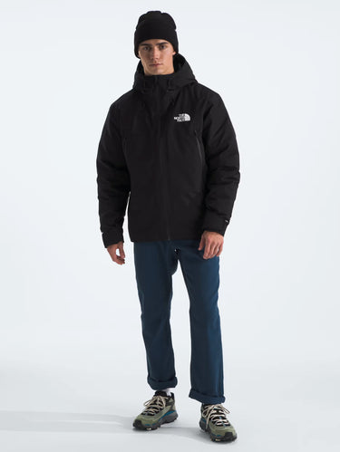 Steppjacke mit Kapuze Mountain Range Schwarz