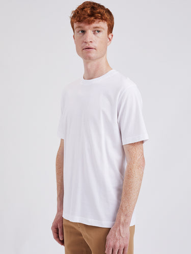 T-shirt in Cotone Organico Bianco
