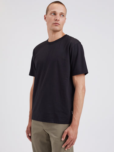 T-Shirt aus Bio-Baumwolle Schwarz