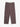 Pantaloni in Twill con Due Pinces Marrone