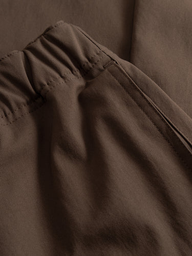 Pantalon coupe régulière en Solotex marron