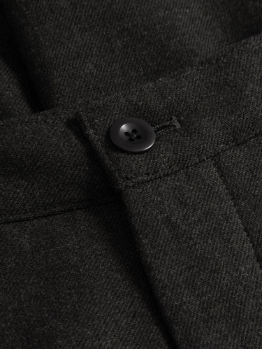 Trysil Wool Wide-Leg Trousers Asphalt