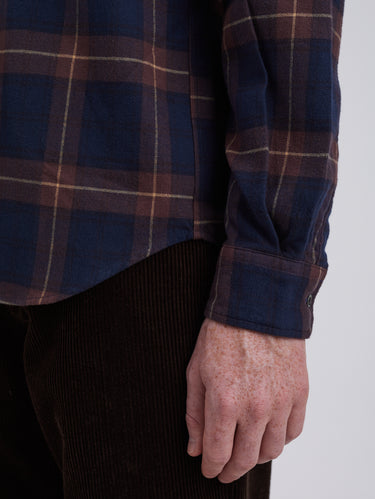 Flanellhemd kariert Check Osvald Weinrot