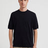 NORSE PROJECTS-Maglia Girocollo in Lino e Cotone Blu-TRYME Shop