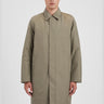 NORSE PROJECTS-Cappotto Impermeabile in Membrana Verde-TRYME Shop