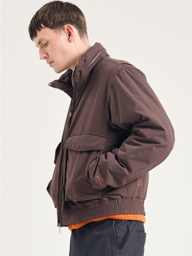 Windstopper bomberjack in bruin
