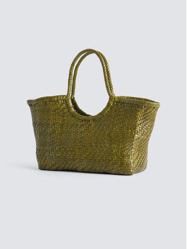 Borsa a Cestino Nuntacket Basket Optical Wave Khako