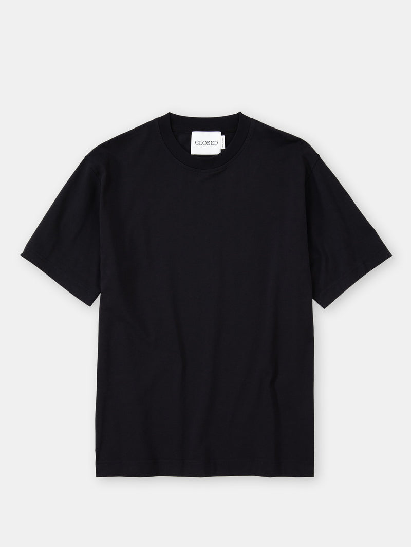 T-Shirt in Cotone Ecologico Nero