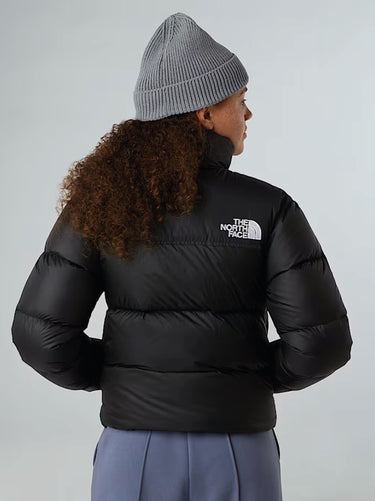Women's Retro Nuptse Cropped Jacket Black
