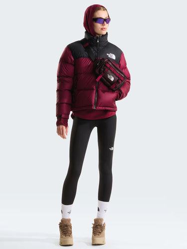 Women's Retro Nuptse Cropped Jacket Burgundy