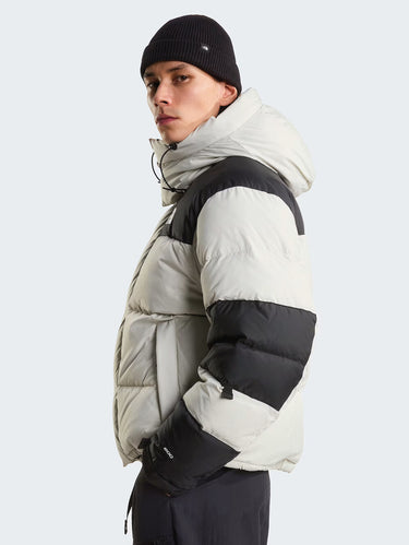 Baltoro Daunenjacke mit abnehmbarer Kapuze, Grau