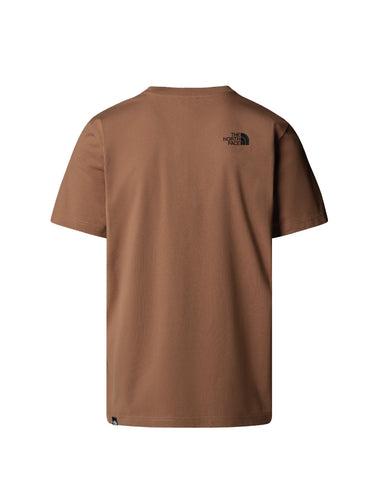 Kurzarm-T-Shirt mit Milch-Print
